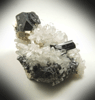 Sphalerite, Ferberite, Pyrite and Quartz from Kara Oba (Dzhambul), Betpakdala Desert, Karaganda Oblast', Kazakhstan