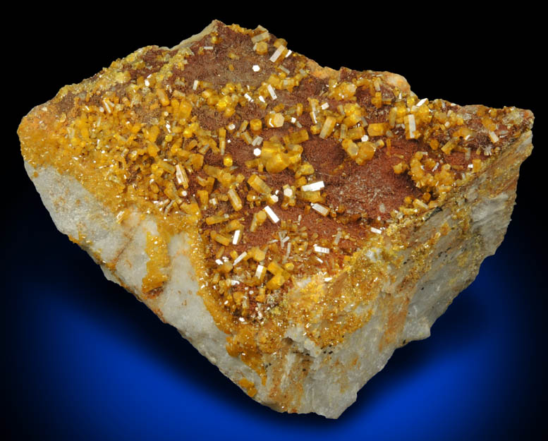 Mimetite from Guatomo Mine, near Tham Thalu, south of Hat Yai, Yala Province, Thailand