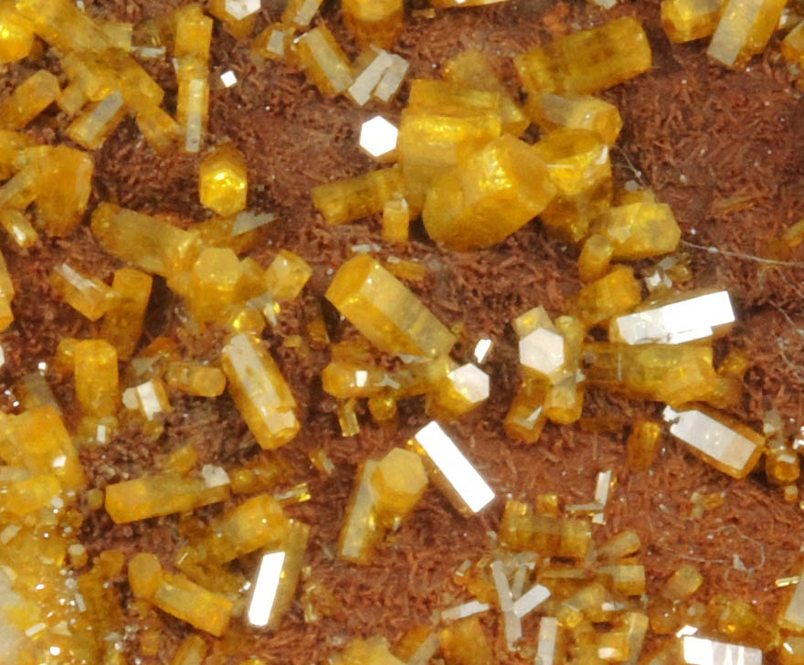 Mimetite from Guatomo Mine, near Tham Thalu, south of Hat Yai, Yala Province, Thailand