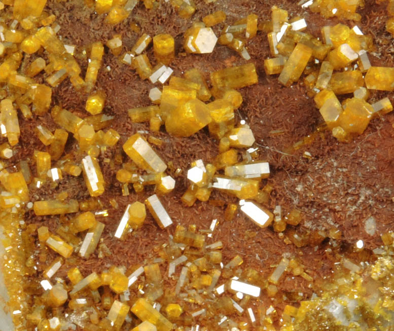 Mimetite from Guatomo Mine, near Tham Thalu, south of Hat Yai, Yala Province, Thailand