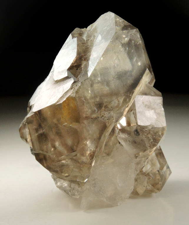 Quartz var. Smoky Quartz parallel crystals from Tamminen Quarry, Greenwood, Oxford County, Maine