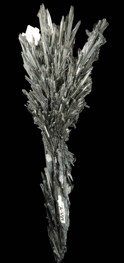 Stibnite with Barite from Baia Sprie (Felsbnya), Maramures, Romania