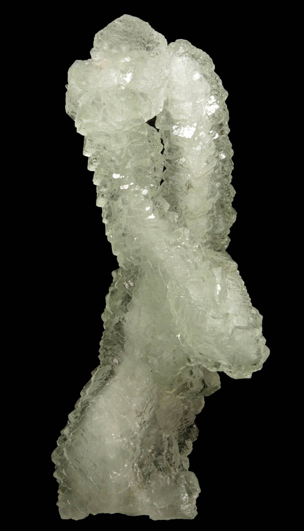 Fluorite (twisted hollow stalactitic formations) from Fujian, China