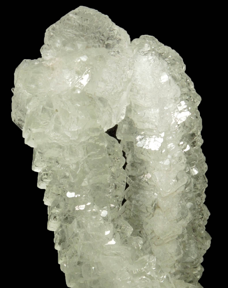 Fluorite (twisted hollow stalactitic formations) from Fujian, China