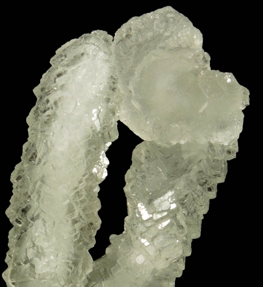 Fluorite (twisted hollow stalactitic formations) from Fujian, China