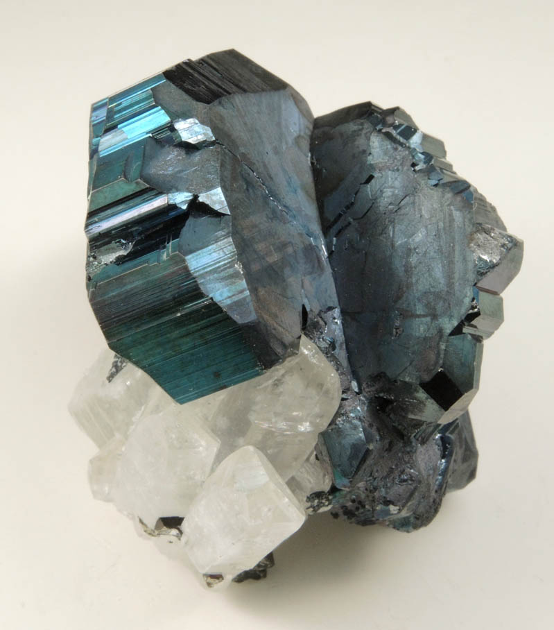 Bournonite (cogwheel twins) and Quartz from Machacamarca District, Cornelio Saavedra, Potos, Bolivia