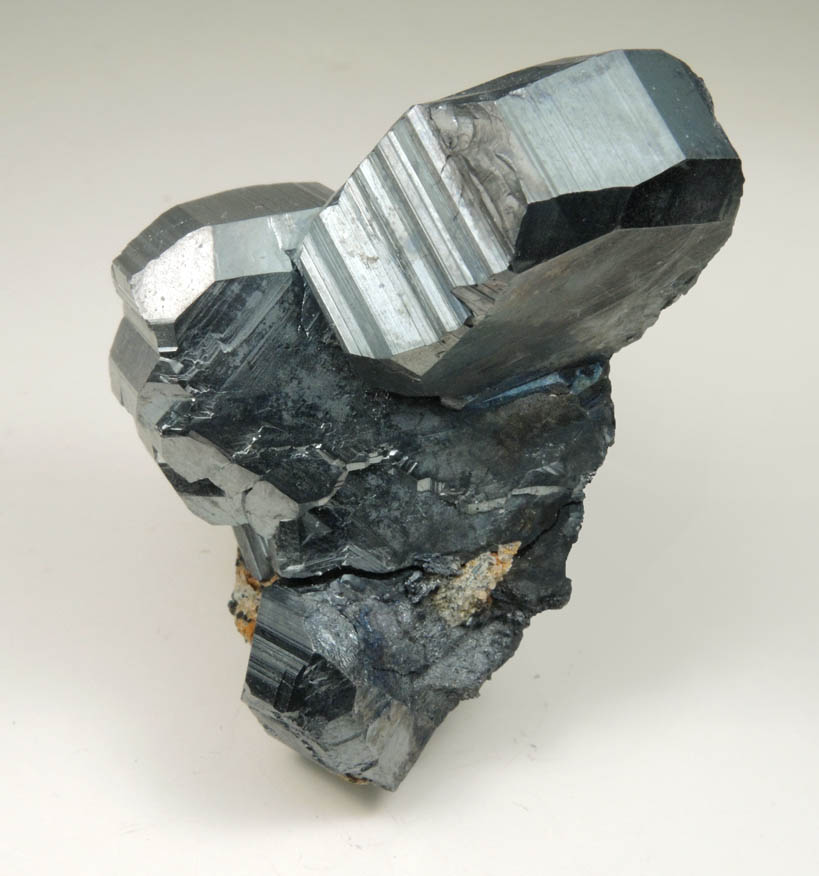 Bournonite (cogwheel twins) from Machacamarca District, Cornelio Saavedra, Potos, Bolivia