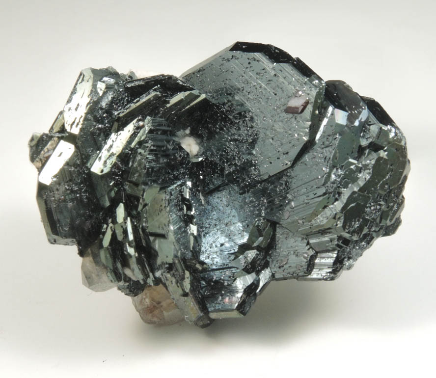 Hematite var. Eisenrose with Rutile from Zillertal, Tyrol, Austria