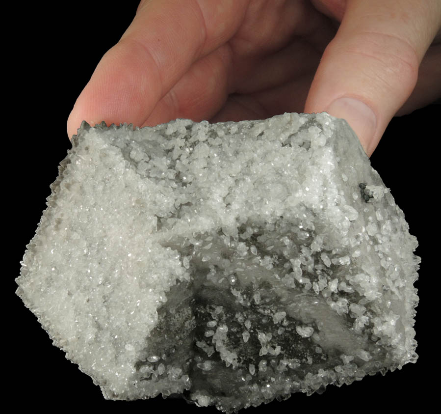 Calcite (interpenetrant-twinned crystals) with Calcite overgrowth from Naica District, Saucillo, Chihuahua, Mexico