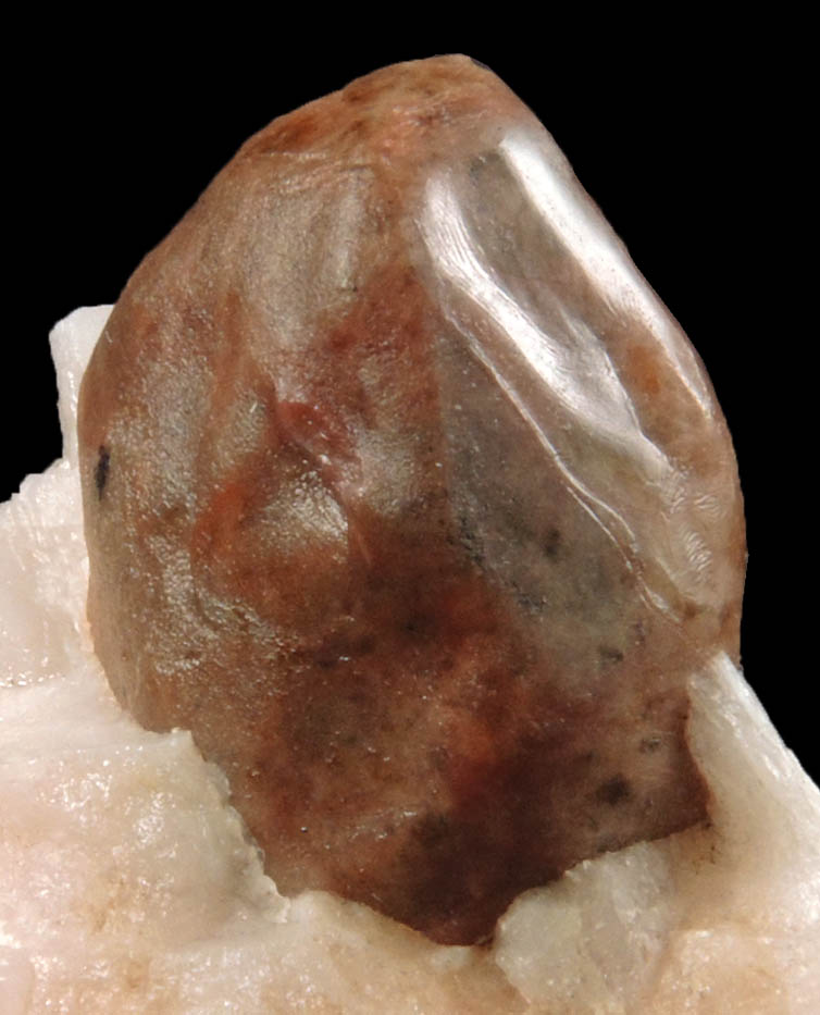 Willemite in Calcite from Franklin District, Sussex County, New Jersey