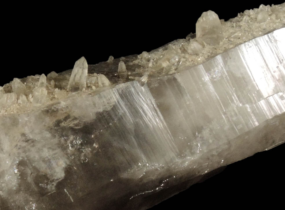 Quartz var. Smoky Quartz (doubly terminated) from Peter's Pocket, Bartlett, Carroll County, New Hampshire