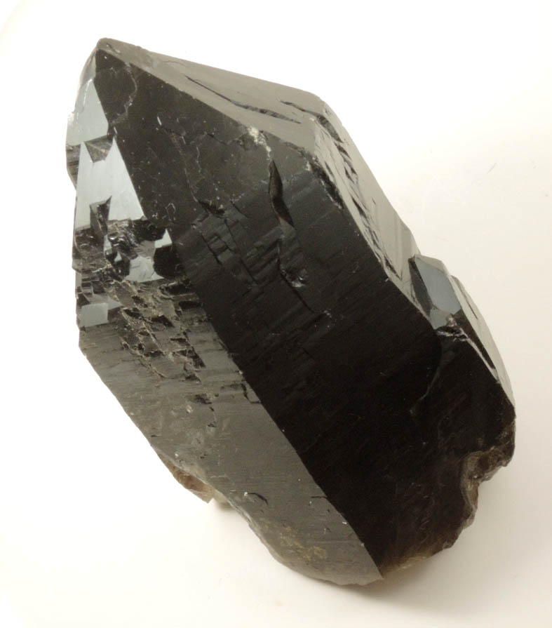Milarite on Quartz var. Smoky Quartz from Cliff Site, Moat Mountain, Hale's Location, west of North Conway, New Hampshire