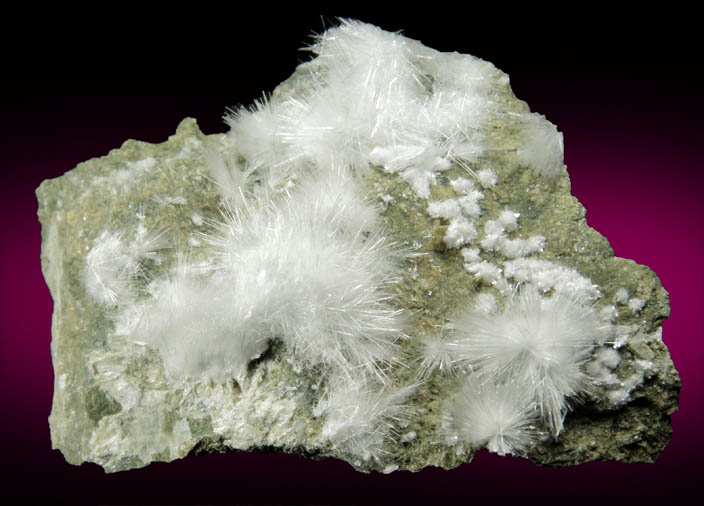 Artinite and Hydromagnesite from Spring Street Excavation, New York City, Staten Island, Richmond County, New York