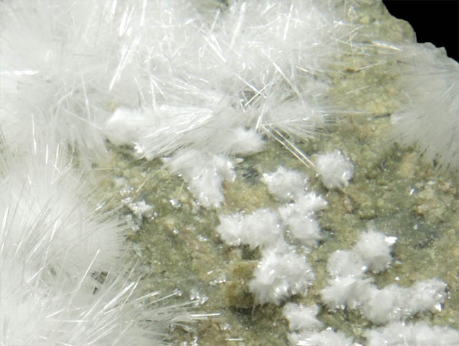 Artinite and Hydromagnesite from Spring Street Excavation, New York City, Staten Island, Richmond County, New York