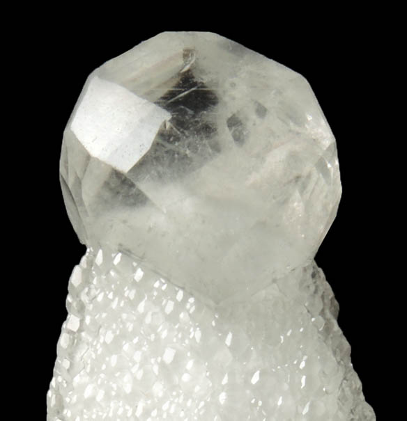 Calcite (doubly terminated barbell-shaped formation) from Wessels Mine, Kalahari Manganese Field, Northern Cape Province, South Africa