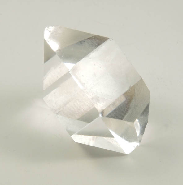 Quartz var. Herkimer Diamond (flawless crystal) from Ace of Diamonds Mine, Middleville, Herkimer County, New York