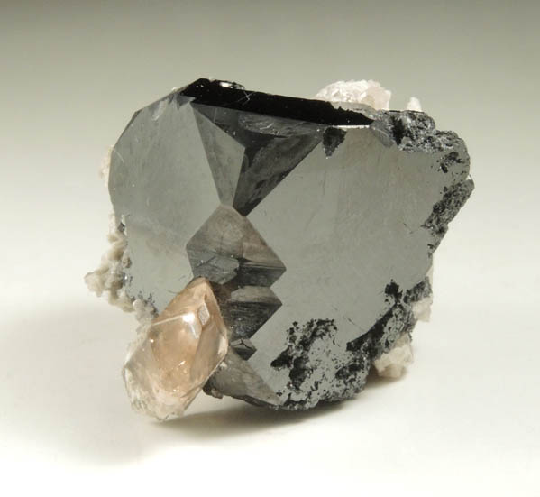 Bixbyite with Topaz from Solar Wind Claim, Thomas Range, Juab County, Utah