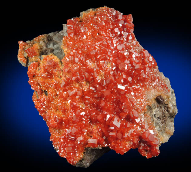 Vanadinite from Pure Potential Mine (North Geronimo Mine), La Paz County, Arizona