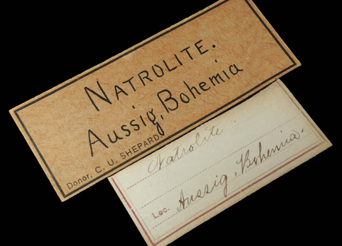 Natrolite from �st� nad Labem (Aussig), Ceske Stredohori Mountains, Bohemia, Czech Republic