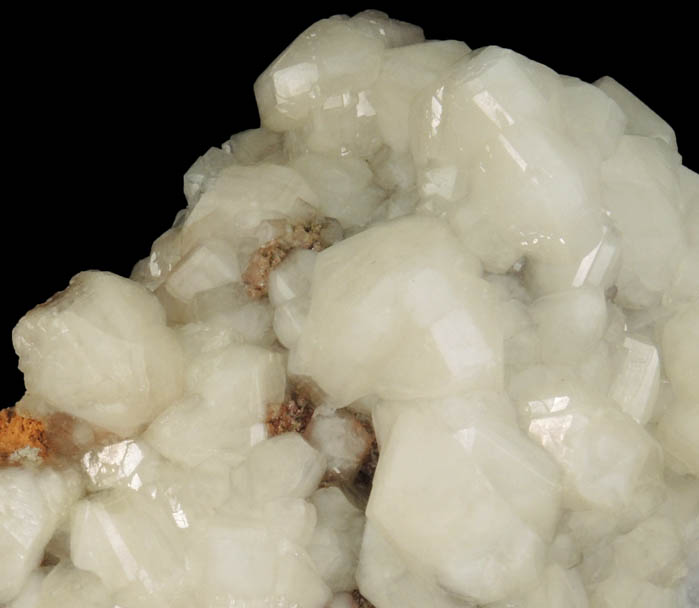Aragonite var. Tarnowitzite from Tsumeb Mine, Otavi-Bergland District, Oshikoto, Namibia