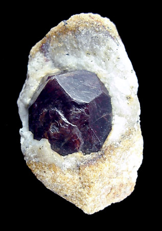 Almandine Garnet from Serrote Redondo, near Pedra Lavrada, Paraba, Brazil