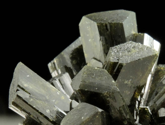 Epidote from Cerro San Cristobal,  San Vicente de Ca�ete, Lima, Peru