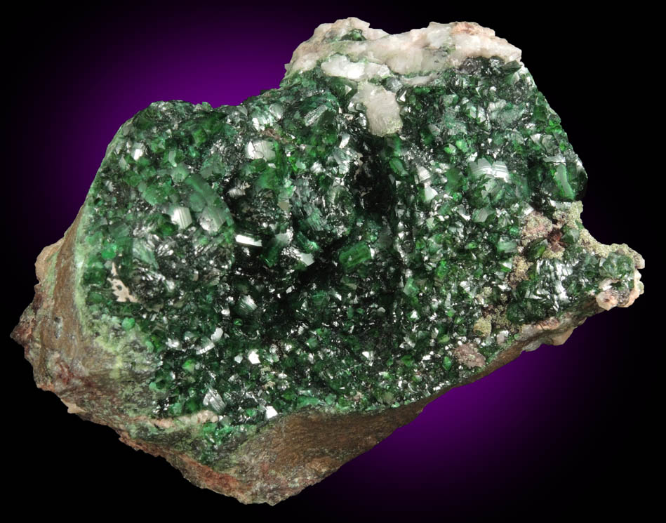 Zincolivenite (formerly Adamite var. Cuproadamite) from Tsumeb Mine, Otavi-Bergland District, Oshikoto, Namibia