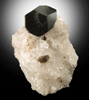 Uvite Tourmaline on Magnesite from Lavra da Pedra Preta, Brumado, Serra das �guas, Bahia, Brazil