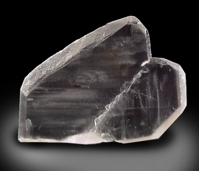 Quartz (Japan Law-twinned) from Pampa Blanca District, Castrovirreyna Province, Huancavelica, Peru