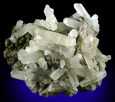 Pyrite, Calcite, Dolomite from Sweetwater Mine, Viburnum Trend, Reynolds County, Missouri