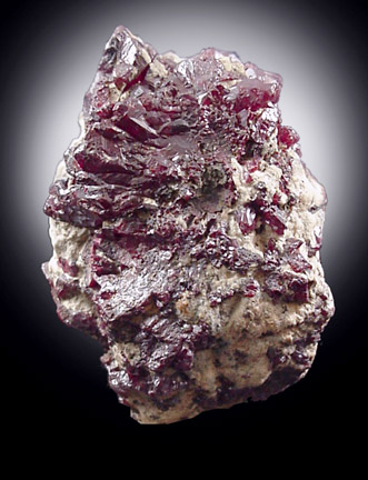 Proustite from Berschertgluck Mine, Freiberg, Saxony, Germany