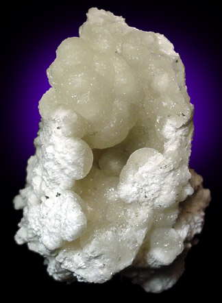 Prehnite from O and G Industries Southbury Quarry, Southbury, New Haven County, Connecticut