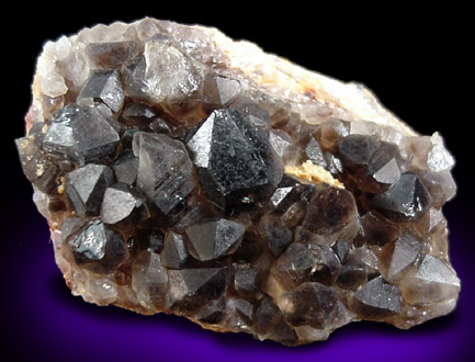 Quartz var. Smoky from Junction I-290 & I-495 road construction, Hudson, Massachusetts