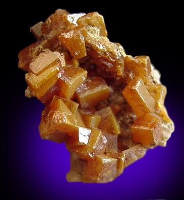 Wulfenite from Ahumada Mine, Sierra de Los Lamentos, Chihuahua, Mexico