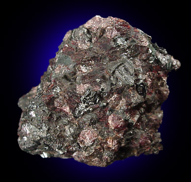 Manganosite with Jacobsite from Franklin Mining District, Sussex County, New Jersey