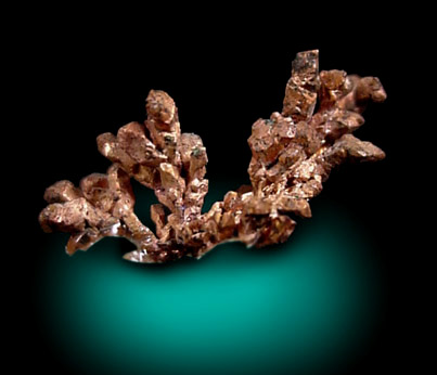 Copper from Bisbee, Warren District, Cochise County, Arizona