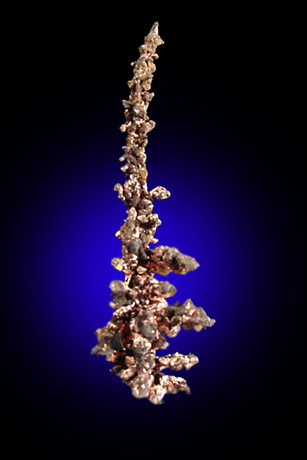 Copper, crystallized from Bisbee, Warren District, Cochise County, Arizona