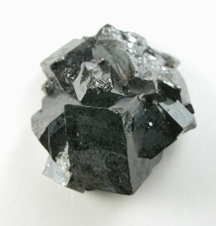 Magnetite (rare cubic crystal form) from ZCA Mine No. 4, Fowler Ore Body, 2500' Level, Balmat, St. Lawrence County, New York