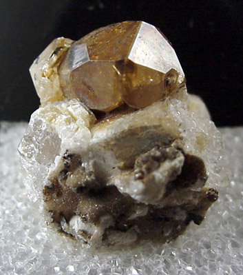 Quartz (Japan Law-twinned) from Warstein, Westphalia, Germany