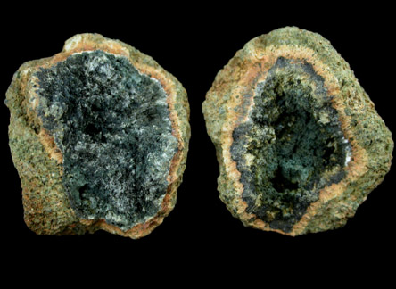 Vivianite nodules from Shrewsbury, Monmouth County, New Jersey