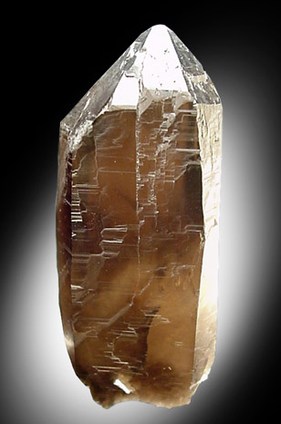 Quartz var. Smoky from Moat Mountain, Hale's Location, Carroll County, New Hampshire