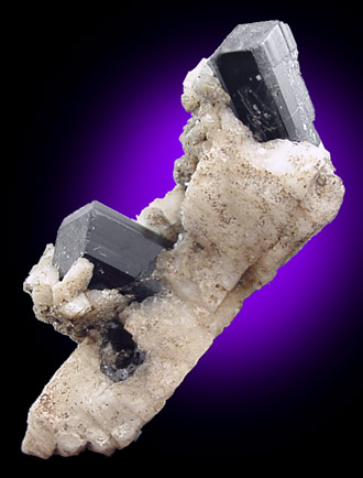 Schorl Tourmaline and Albite from Alchuri, Shigar Valley, Skardu District, Baltistan, Gilgit-Baltistan, Pakistan