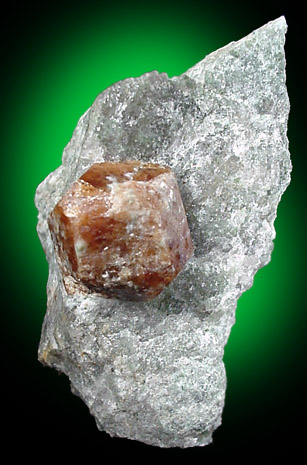 Grossular Garnet in Quartz from Pitts-Tenney Quarry, Minot, Androscoggin County, Maine