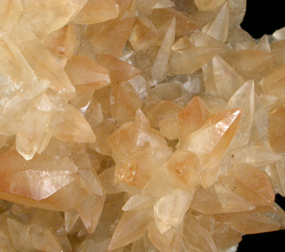 Calcite on Fluorite from Sub-Rosiclare Level, Minerva #1 Mine, Cave-in-Rock District, Hardin County, Illinois