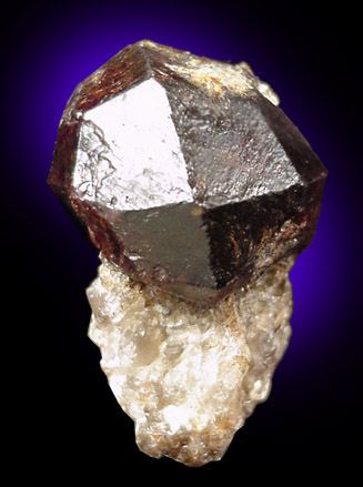 Almandine Garnet from Melrose Quarry, Stoneham, Maine