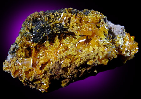 Wulfenite from Harrington-Hickory Mine, Beaver County, Utah