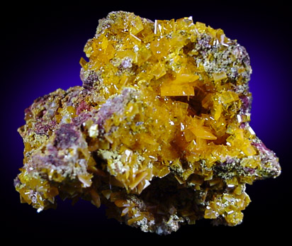 Wulfenite from Harrington-Hickory Mine, Beaver County, Utah