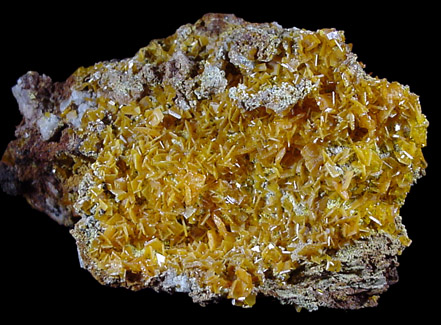 Wulfenite from Harrington-Hickory Mine, Beaver County, Utah