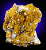 Mimetite on Cesarolite from Guatomo Mine, near Tham Thalu, south of Hat Yai, Yala Province, Thailand