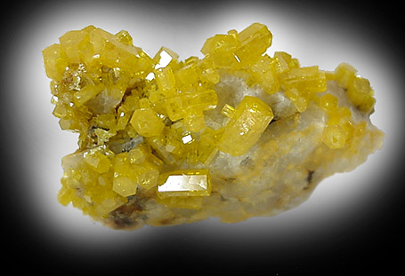 Mimetite from Guatomo Mine, near Tham Thalu, south of Hat Yai, Yala Province, Thailand